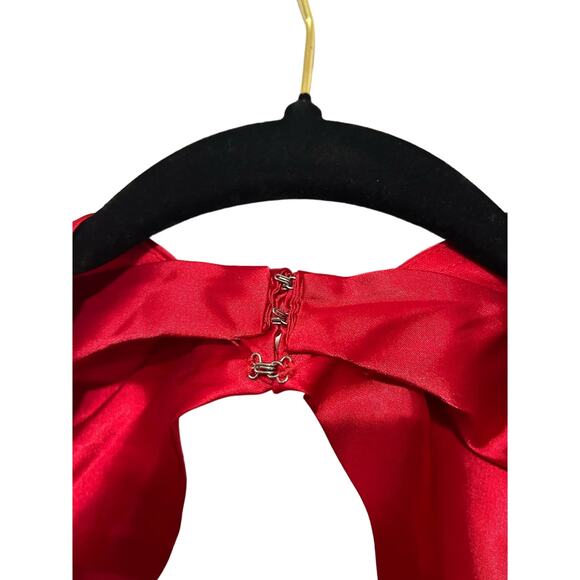 Red Bodycon Dress - Ruched - X-Small - Excellent Condition - Picture 3 of 7